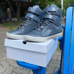 Supra TK Society Grey Patent Leather size 8